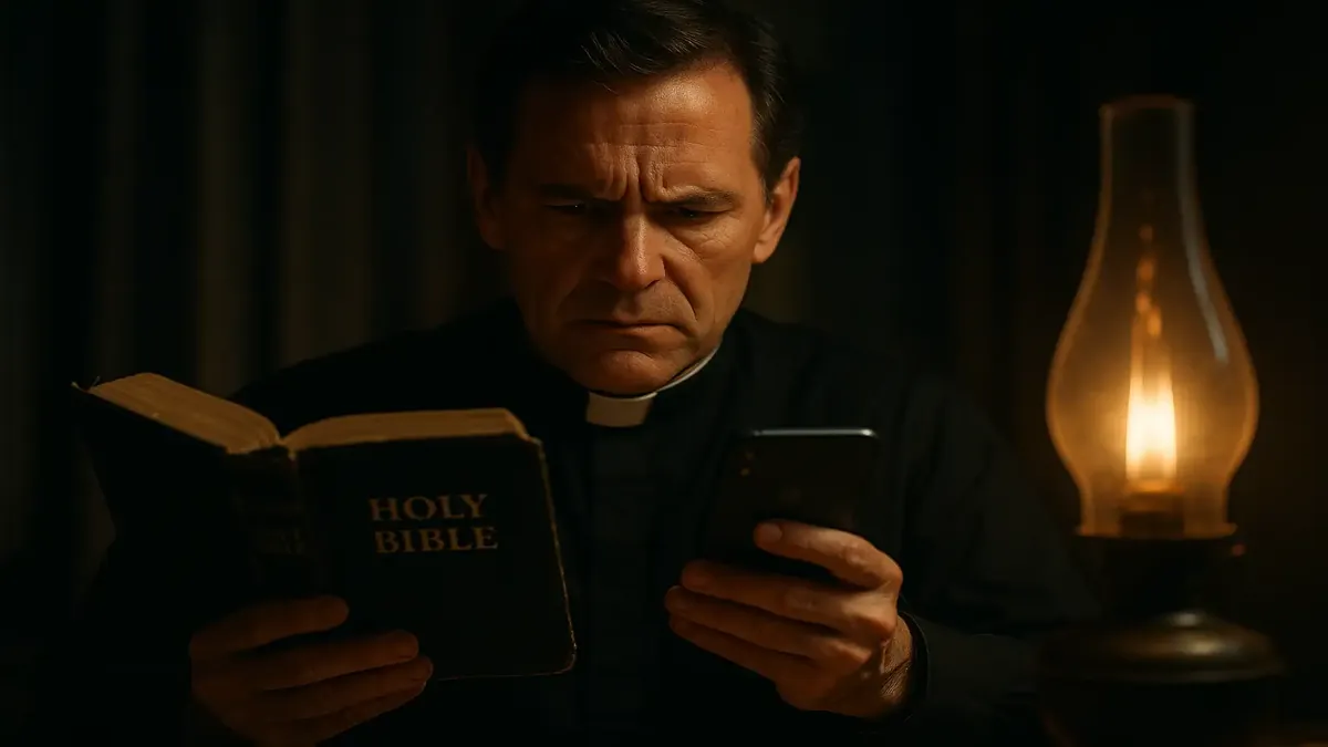 तकनीकी युग में निराशा का प्रतीक, एक बंद स्मार्टफोन की सिनेमाई छवि।