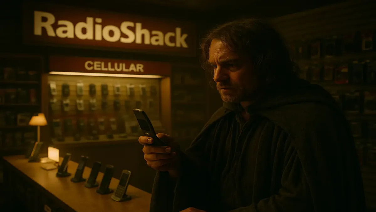 ரேடியோஷாக்கின் காலத்தில் உருவாக்கப்பட்ட பழமையான எலக்ட்ரானிக்ஸ் சினிமா படம்.