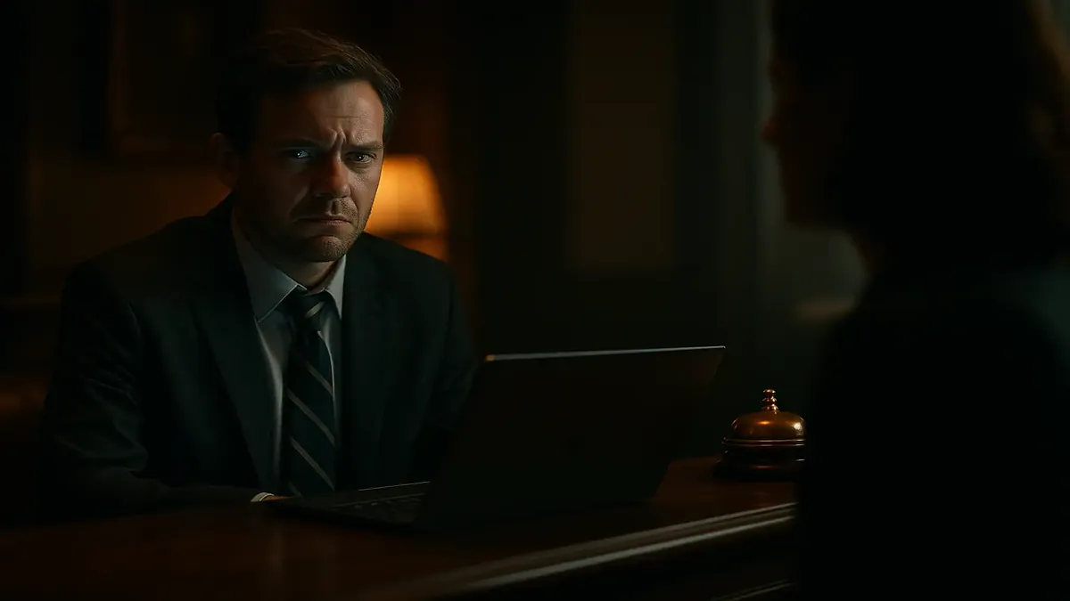 மேலாண்மையால் துரோகமடைந்த தொழிலாளியின் சினிமா காட்சி, வேலைப்பறியலில் மிதிவண்டி நிலையை ஒளிப்படத்தில் பதிவு செய்கிறது.