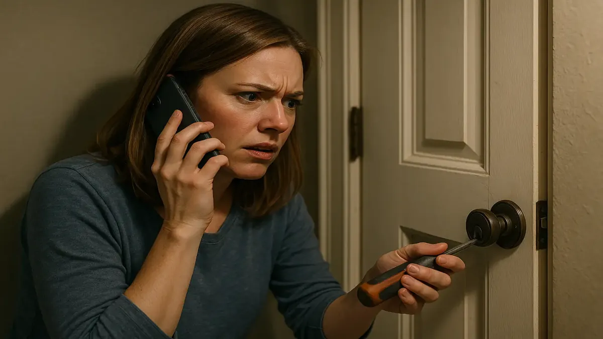 Divorced single mom in a cozy rental home, showcasing her high-maintenance lifestyle and late-night calls.