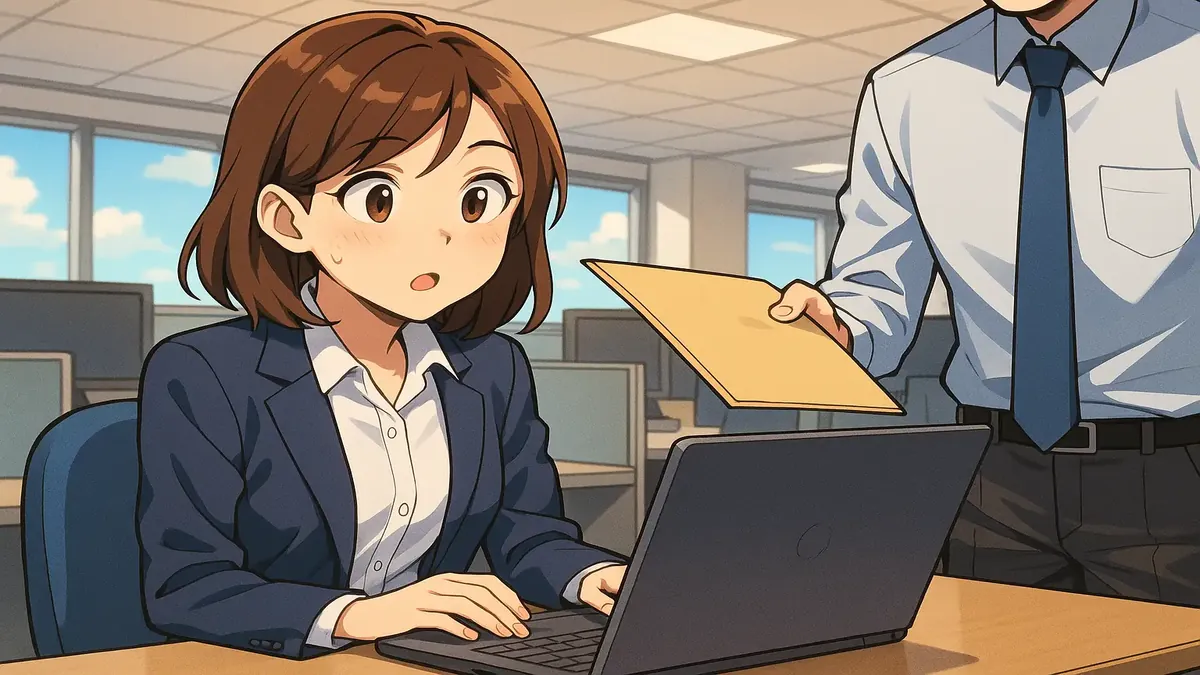 चिकित्सा ऑडिट लॉग अनुरोधों को कुशलतापूर्वक संभालते सेवा डेस्क टीम का एनीमे-शैली का चित्रण।