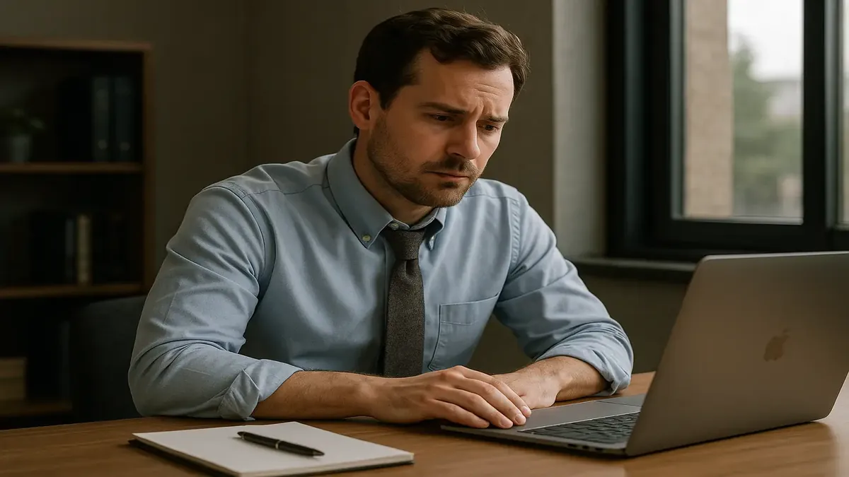 Engineer contemplating career growth and skills development after feeling undervalued at work.