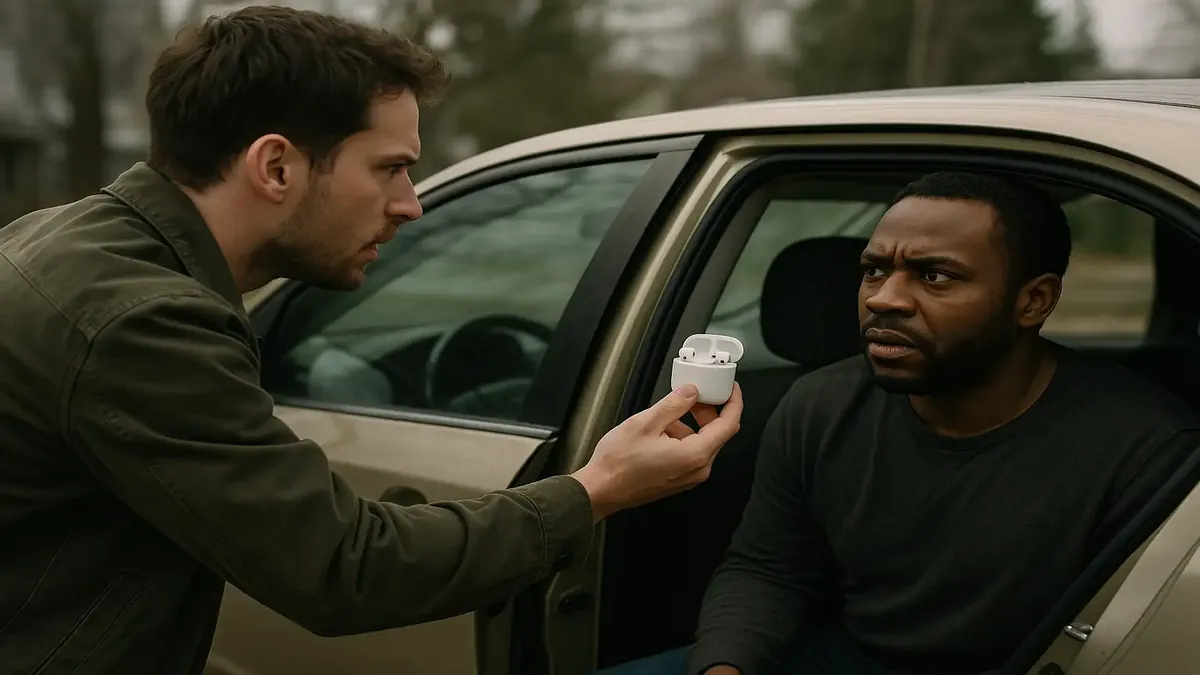 Lyft driver confrontation over stolen AirPods after a night out in the city.