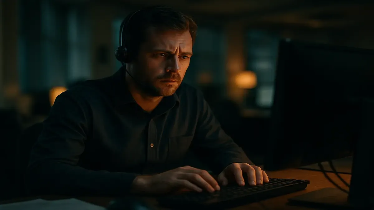 User attempts to access deceased colleague's account, revealing unexpected challenges in a service desk setting.