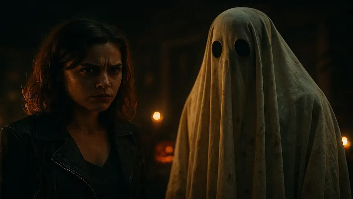 Cinematic scene depicting revenge on a cheating ex in a dark, atmospheric setting for a horror-themed narrative.