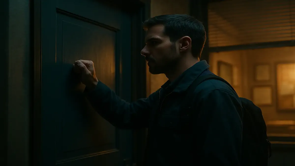 Tech support wizard completing a routine repair, showcasing expertise and professionalism in the field.