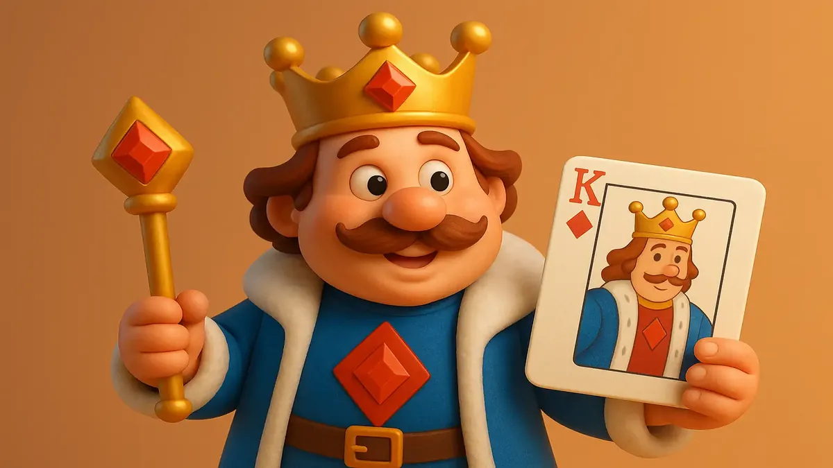 Cartoon-3D illustration of a hotel front desk with a diamond theme, highlighting guest interactions and conference buzz.