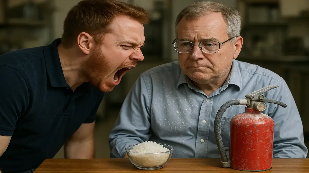 கெவின் தனது மேலாளரை குழப்பமான அலுவலகத்தில் எதிர்கொள்கிறார், அவர்களின் நடவடிக்கைகள் ஏற்படுத்திய விசித்திர விளைவுகளை வெளிப்படுத்தும்.