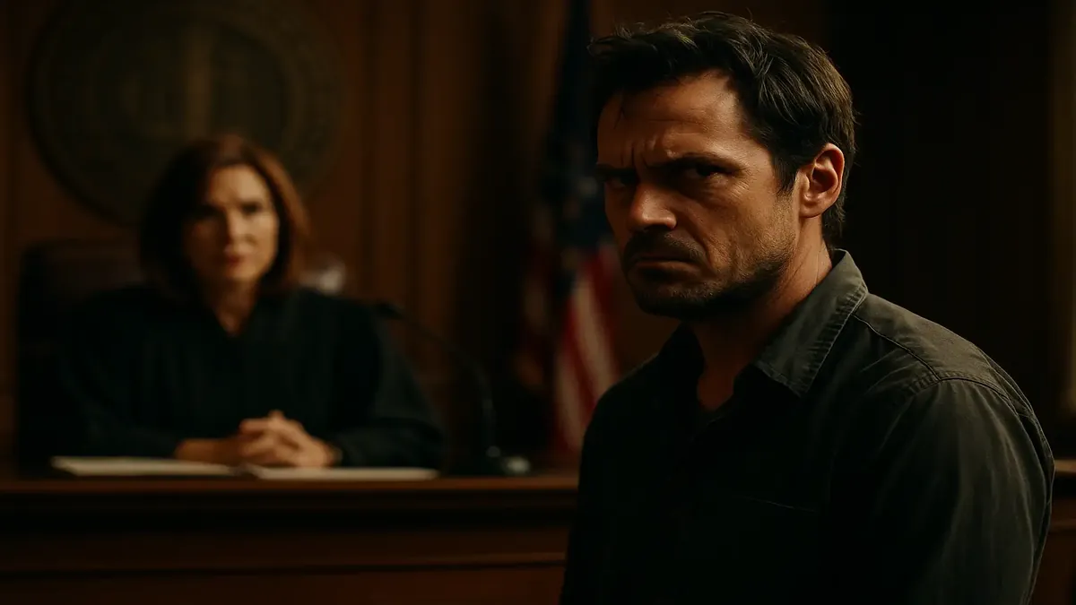 न्यायालय में Judge Milian की अध्यक्षता में विवाद का दृश्य, 