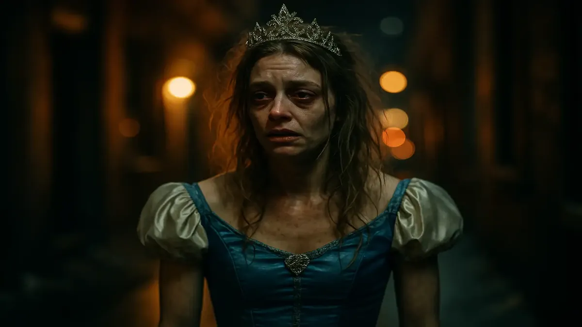 छुट्टियों की मजेदार बहस का चित्रण करने वाला दृश्य।