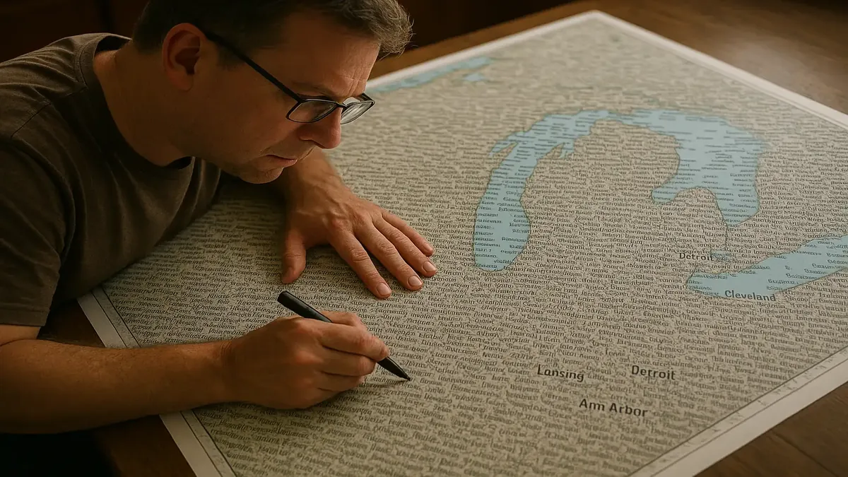 Michigan map featuring all cities included in weather forecasts for comprehensive storm tracking.