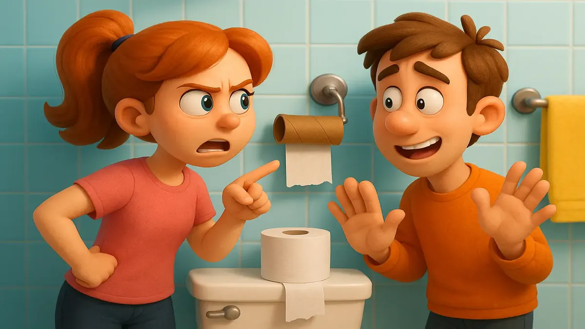 நகைச்சுவையான எச்சரிக்கையுடன் கூடிய 3D காமிக்ஸ் களஞ்சியத்தில் கத்திரிக்காய் கற்கள் மடலுக்கு உரிய விளக்கம்.