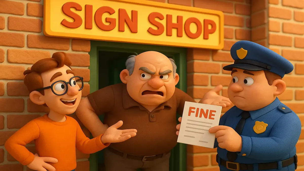 ஒரு காமிக்ஸ்-3D வடிவத்தில் காட்சியளிக்கும் குற்றச்சாட்டு கடை, ஒரு சிரிக்க வைக்கும் கதை பிரதிபலிக்கிறது.