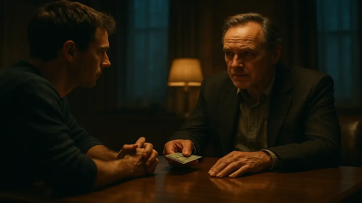 செயலி குறியீடையும், கிளையனின் தேவைகளையும் சமாளிக்கும் டெவலப்பர், சினிமா பாணியில் தொழில்நுட்பப் புரிந்த misunderstanding களை வெளிப்படுத்துகிறது.