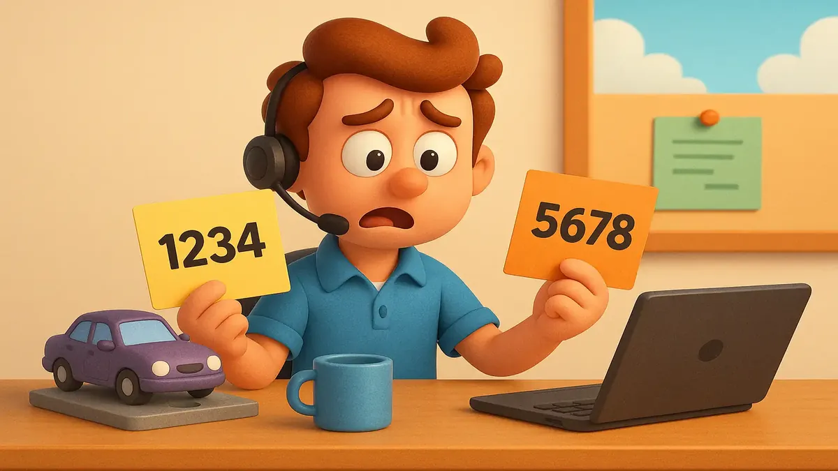 OEM மற்றும் aftermarket படுக்கைகளுக்கான கார் பாக எண்களின் 3D கார்டூன் விளக்கம்.