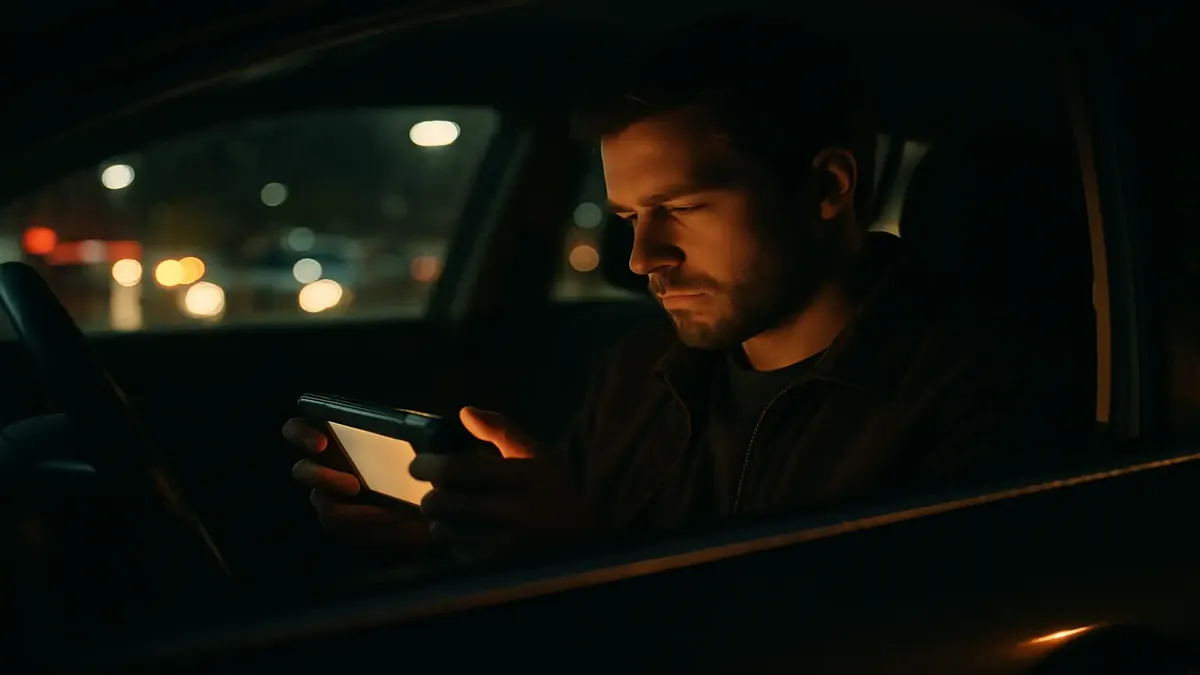 கடைகளுக்கு باہر நேரத்தை கழிக்கிற திருமணமான யோஜனையை அனுபவிக்கிற ஜோடியின் சினிமாக்கருவி காட்சி.