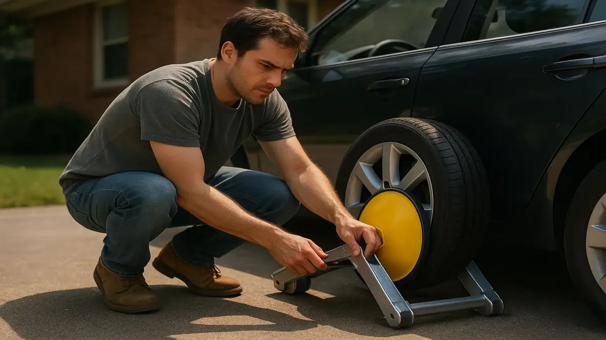 A petty revenge scene featuring a humorous encounter with a girlfriend thief in a photorealistic style.