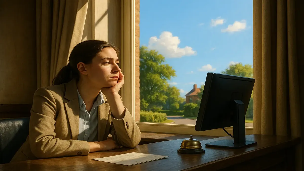 Bright blue skies and sunshine over a UK landscape, perfect for outdoor activities during a warm week.
